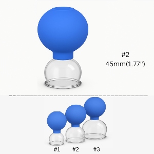 Rubber/Glass Cup #2:45mm(1.77")